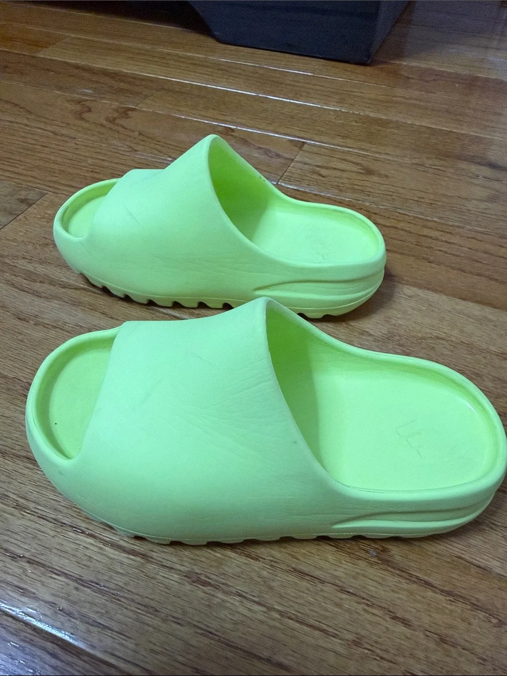 Adidas Yeezy Slide Kids Green Slides
